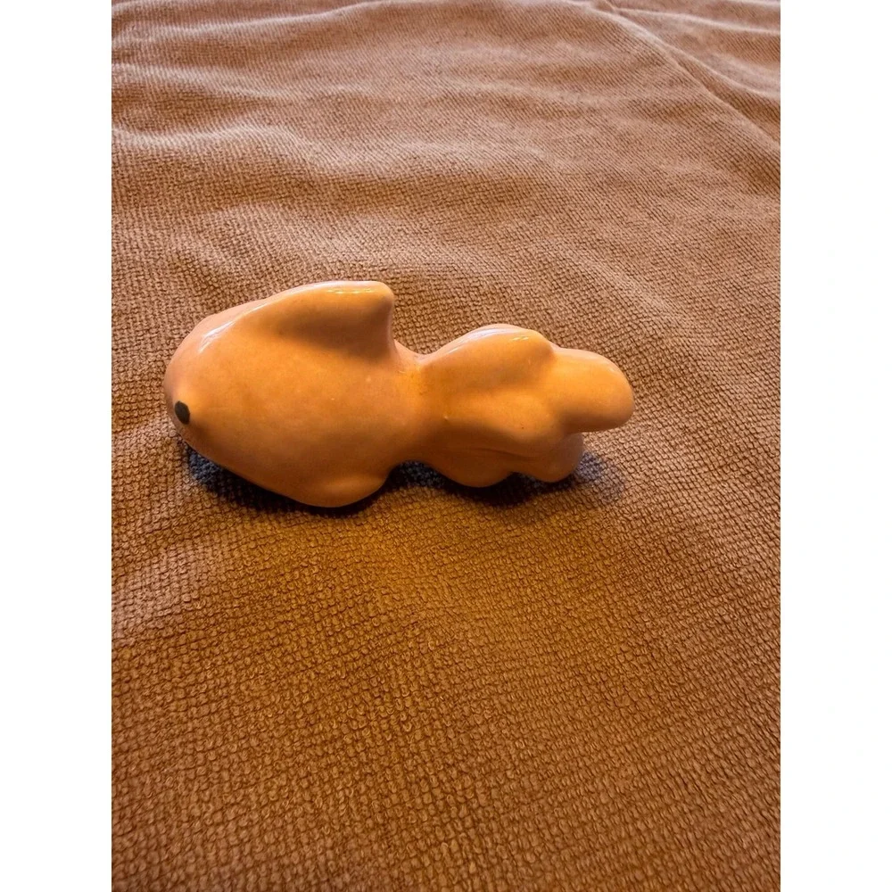 Mid century modern ceramic fish figurine